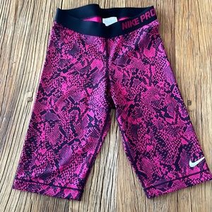 Nike biker shorts, non padded